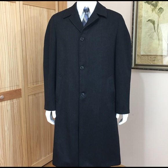 John W men Nordstrom’s long coat